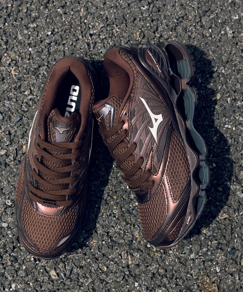 MIZUNO（ミズノ　）の「【MIZUNO】Wave Prophecy LS G1GA250701/D1GA251101/D1GA251103（スニーカー・メンズ・グレー/ホワイト/ブラック/ブラウン・26.5cm/28.5cm/28cm/27.5cm/27cm/24cm/24.5cm/25cm/23.5cm）」の4枚目の写真