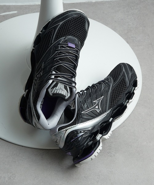 MIZUNO（ミズノ　）の「【MIZUNO】Wave Prophecy LS G1GA250701/D1GA251101/D1GA251103（スニーカー・メンズ・グレー/ホワイト/ブラック/ブラウン・26.5cm/28.5cm/28cm/27.5cm/27cm/24cm/24.5cm/25cm/23.5cm）」の3枚目の写真