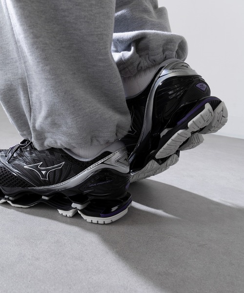 MIZUNO（ミズノ　）の「【MIZUNO】Wave Prophecy LS G1GA250701/D1GA251101/D1GA251103（スニーカー・メンズ・グレー/ホワイト/ブラック/ブラウン・26.5cm/28.5cm/28cm/27.5cm/27cm/24cm/24.5cm/25cm/23.5cm）」の8枚目の写真
