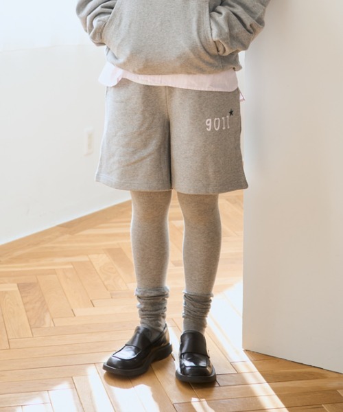 common gull products.（コモンガルプロダクツ）の「NO.9011☆gull sweat half pants（その他パンツ・レディース・ネイビー/ブラック系/アイボリー/杢グレー・MEDIUM/LARGE）」の4枚目の写真
