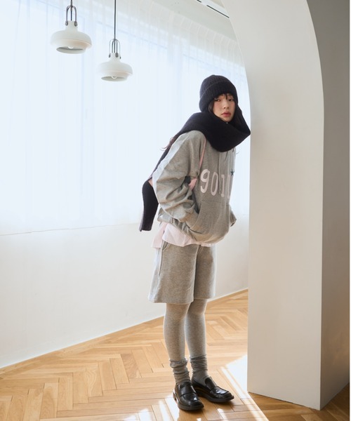 common gull products.（コモンガルプロダクツ）の「NO.9011☆gull sweat half pants（その他パンツ・レディース・ネイビー/ブラック系/アイボリー/杢グレー・MEDIUM/LARGE）」の11枚目の写真