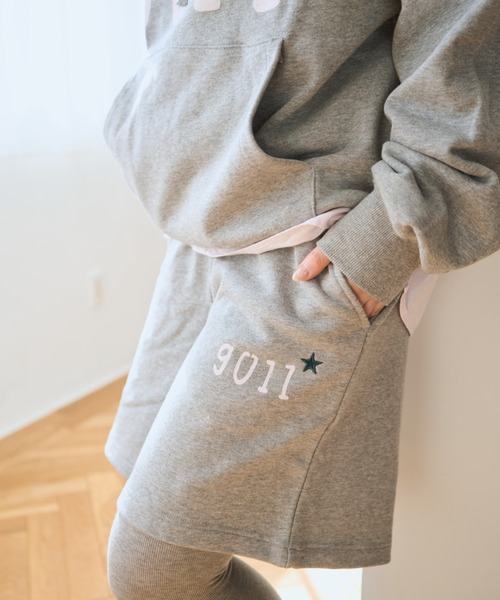 common gull products.（コモンガルプロダクツ）の「NO.9011☆gull sweat half pants（その他パンツ・レディース・ネイビー/ブラック系/アイボリー/杢グレー・MEDIUM/LARGE）」の14枚目の写真