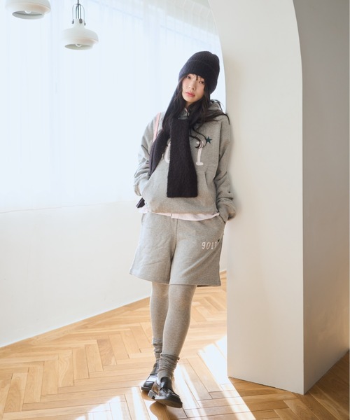common gull products.（コモンガルプロダクツ）の「NO.9011☆gull sweat half pants（その他パンツ・レディース・ネイビー/ブラック系/アイボリー/杢グレー・MEDIUM/LARGE）」の20枚目の写真