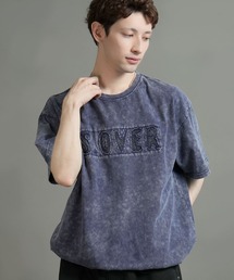 Starting Over（スターティングオーバー）の「【Starting Over スターティングオーバー】various logo designs T-shirt   デザインパッチ バックプリント刺繍 半袖 Tシャツ ピグメントTシャツ（Tシャツ/カットソー）」