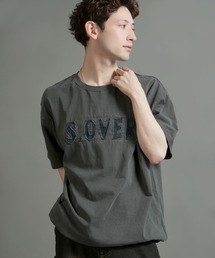 Starting Over（スターティングオーバー）の「【Starting Over スターティングオーバー】various logo designs T-shirt   デザインパッチ バックプリント刺繍 半袖 Tシャツ ピグメントTシャツ（Tシャツ/カットソー）」