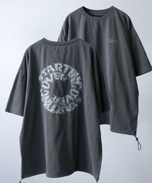 メンズのTシャツ/カットソー（ブラック/黒色系・花柄