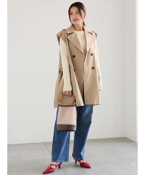 Te chichi（テチチ）の「ワイドシルエットデニムパンツ（その他パンツ・レディース・ネイビー/ブルー・S/M）」の10枚目の写真