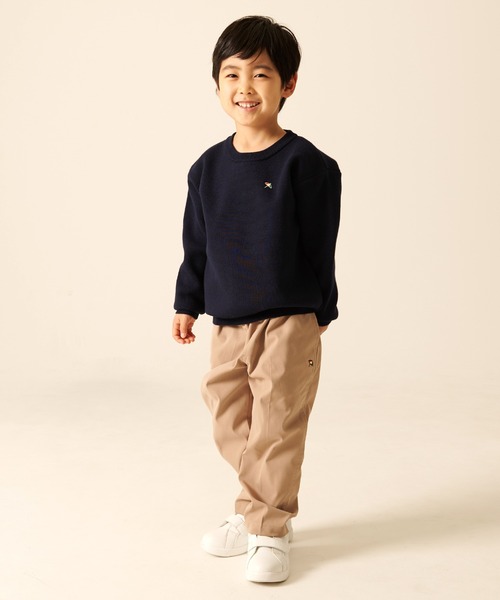 Arnold Palmer(アーノルドパーマー)の「3SEDAI KNIT プルオーバー(ニット/セーター・キッズ・ネイビー/ライトグリーン・95cm/145cm/135cm/125cm/115cm/105cm)」の15枚目の写真
