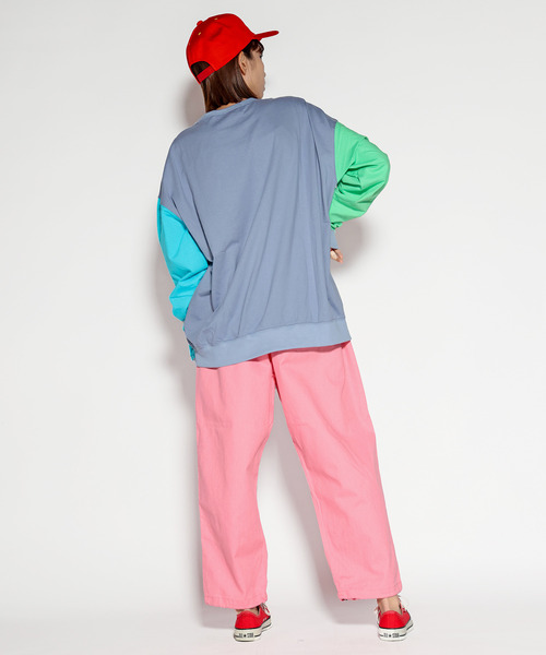 ALDIES(アールディーズ)の「Fluorescence Thick Pants / フルオレッセンスシックパンツ(その他パンツ・メンズ・ブルー/ピンク・MEDIUM/X-LARGE/LARGE/SMALL)」の13枚目の写真