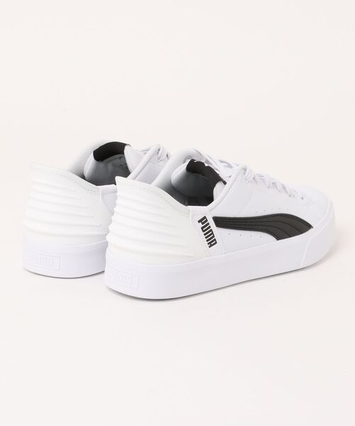 PUMA（プーマ）の「【PUMA】  V コート イーズ イン（スニーカー・メンズ・ホワイト×ブラック・25.5cm/26.0cm/26.5cm/27.0cm/28.0cm/25.0cm）」の2枚目の写真