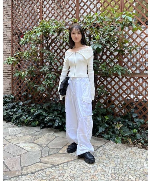 COEL（コエル）の「シャーリングショルダーバッグ（ショルダーバッグ・レディース・カーキ/ブラック・FREE）」の20枚目の写真