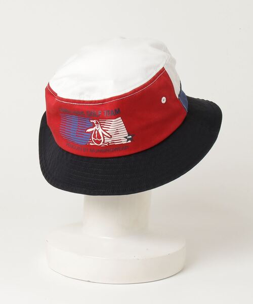 Penguin by Munsingwear（ペンギン バイ マンシングウェア）の「【70周年】Hat（ハット・メンズ・ホワイト×ネイビー・F）」の7枚目の写真