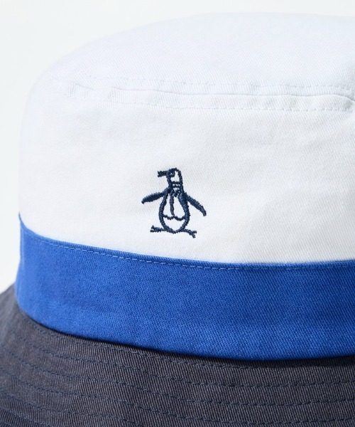 Penguin by Munsingwear（ペンギン バイ マンシングウェア）の「【70周年】Hat（ハット・メンズ・ホワイト×ネイビー・F）」の5枚目の写真