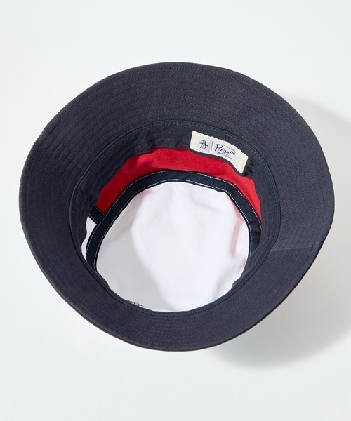 Penguin by Munsingwear（ペンギン バイ マンシングウェア）の「【70周年】Hat（ハット・メンズ・ホワイト×ネイビー・F）」の6枚目の写真