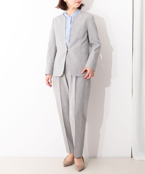 セール】《セットアップ対応》ライトシャンブレージャケット（ノー