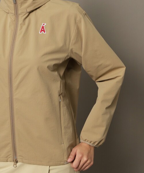 撥水加工 テックスブリッドジップアップストレッチ ブルゾン（ブルゾン