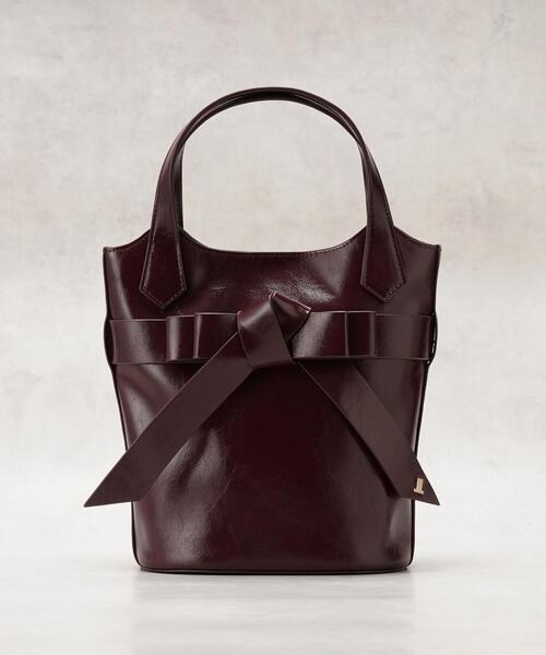 ■LANVIN■ランバン リボントートバッグ LANVIN en Bleu(ランバン オン ブルー)｜ビッグリボンバッグ