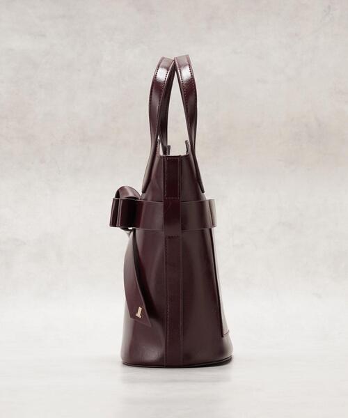 LANVIN en Bleu リュバン リボントートバッグ LANVIN en Bleu ハンドバッグ リュバン リボントートバッグ