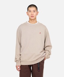 ONE POINT CREW SWEATSHIRT｜ワンポイントクルースウェットシャツ Gramicci グラミチ