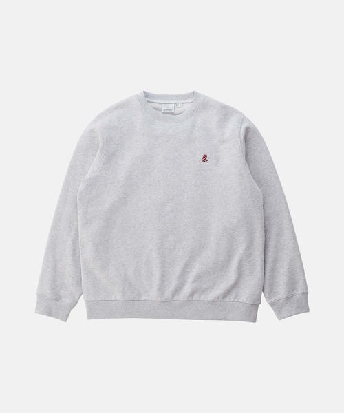 Gramicci(グラミチ)の「ONE POINT CREW SWEATSHIRT|ワンポイントクルースウェットシャツ(スウェット・メンズ・サンドベージュ/ネイビー/チャコール/レモンイエロー/ヘザーグレー・XL/L/M/S/XXL)」の15枚目の写真
