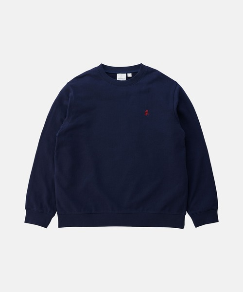 Gramicci(グラミチ)の「ONE POINT CREW SWEATSHIRT|ワンポイントクルースウェットシャツ(スウェット・メンズ・サンドベージュ/ネイビー/チャコール/レモンイエロー/ヘザーグレー・XL/L/M/S/XXL)」の17枚目の写真