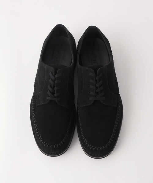 beauty&youth デッキシューズ モカシン レザー ブラック 27.5 レザーデッキシューズ - ブラック | ZARA Japan / 日本