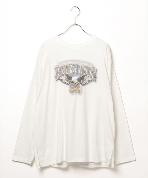 アトリエgg ヴィンテージワッペンロンT デイジー セール】ヴィンテージイーグルロンT（Tシャツ/カットソー
