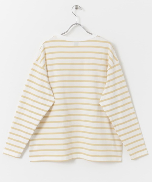 ITEMS URBANRESEARCH トレーナーDOORS ボーダーシャツ セール】ボーダーワイドプルオーバー（Tシャツ/カットソー