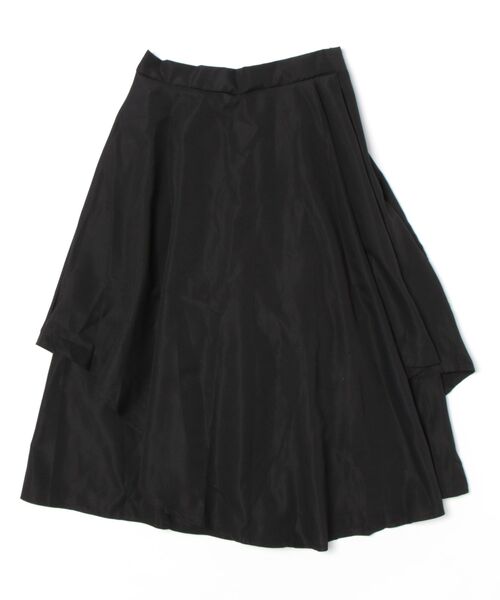 BLANC FICELLE（ブランフィセル）の「アシメントリー　キュロット　パンツ（スカート・レディース・ブラック・M/L/XL/XX-LARGE）」の17枚目の写真