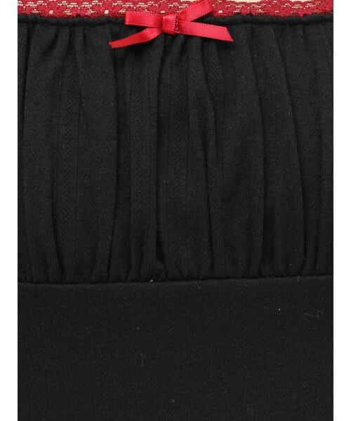 jouetie(ジュエティ)の「ドッキングフリルカットキャミソール(キャミソール・レディース・ブラック/オフホワイト/グレー・MEDIUM)」の11枚目の写真