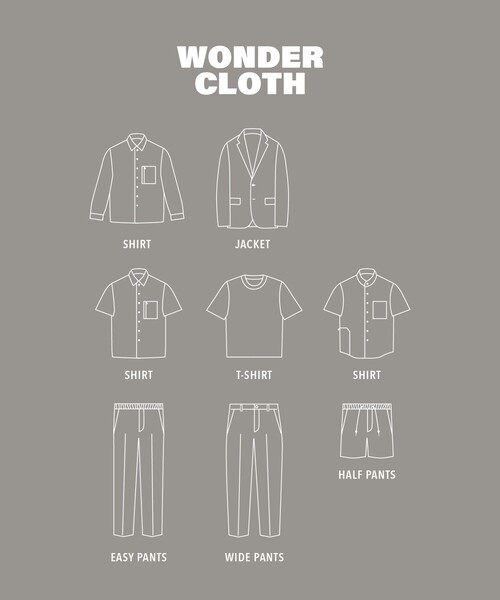 green label relaxing（グリーンレーベルリラクシング）の「WONDER CLOTH バンドカラー 半袖 シャツ -ストレッチ・接触冷感・吸水速乾-（シャツ/ブラウス・メンズ・ブラック/ネイビー/ダークグレー・S/M/L/XL）」の5枚目の写真