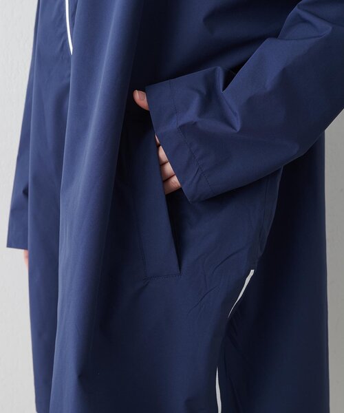 Whim Gazette（ウィムガゼット）の「【flotte】RAIN CAPE（ポンチョ・レディース・レッド/ネイビー/ベージュ・MEDIUM）」の16枚目の写真