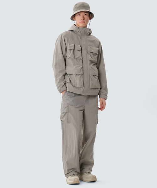 Snow Peak(スノーピーク)の「Cample Utility Windbreaker(その他アウター・メンズ・チャコール/ライトグレー/カーキ・XL/L/M)」の19枚目の写真
