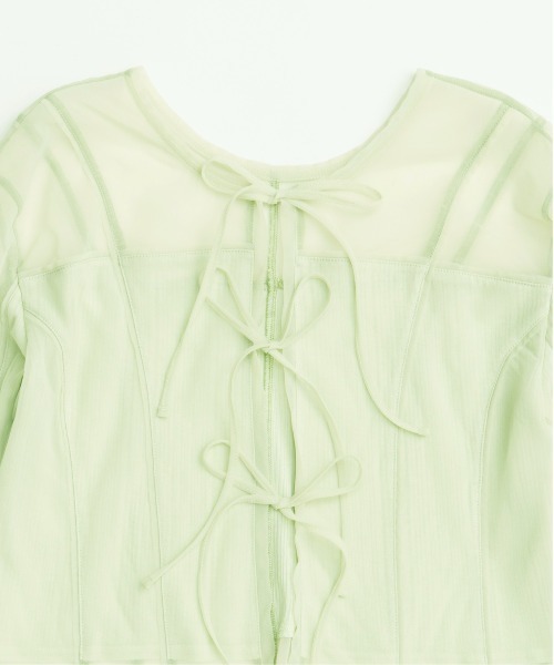 maison special 半袖カーディガン Freeサイズ MAISON SPECIAL 「MAISON SPECIAL」 半袖Tシャツ FREE オレンジ