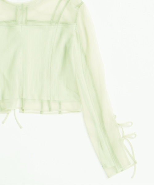 Reversible Sheer Cardigan/リバーシブルシアーカーディガン