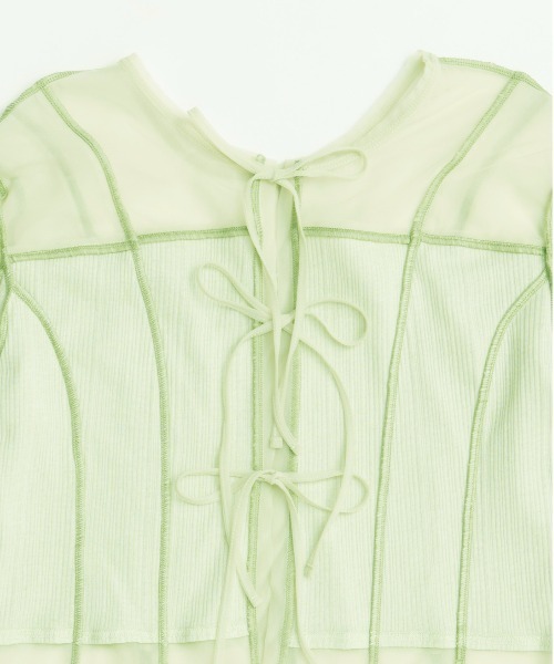 Reversible Sheer Cardigan/リバーシブルシアーカーディガン