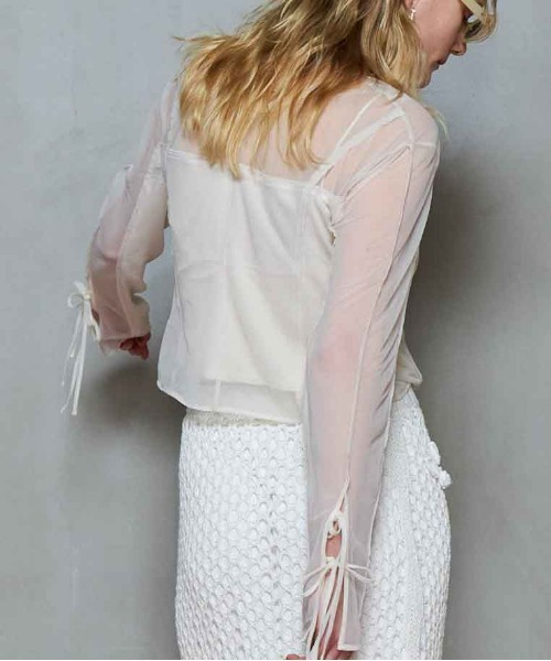 Reversible Sheer Cardigan/リバーシブルシアーカーディガン