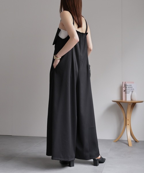 H.P.FRANCE購入★OSKLENオールインワン セール】ビッグリボンデザインオールインワン（サロペット