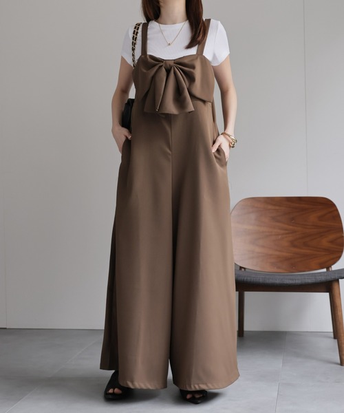 新品♦︎at dawnサロペット オールインワン オーバーオール グリーン リボン ZOZOTOWN Yahoo!店 - サロペット/オーバーオール｜Yahoo