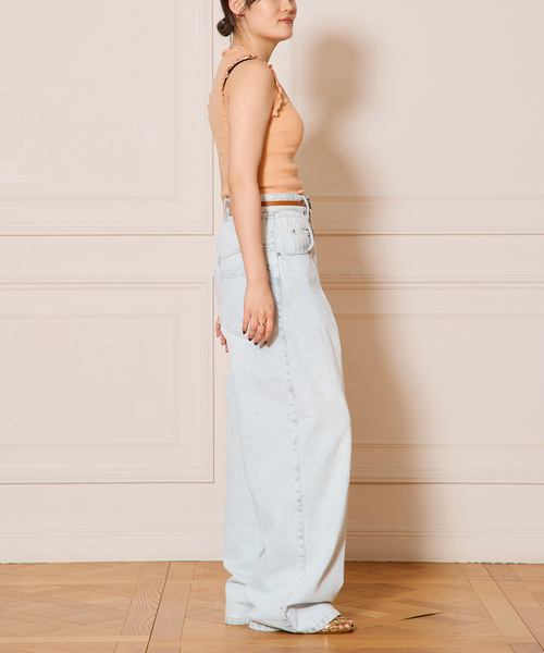 seamless basic./シームレスベーシック Flounce タンクトップ（タンク