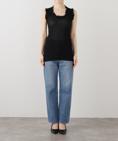 seamless basic./シームレスベーシック Flounce タンクトップ