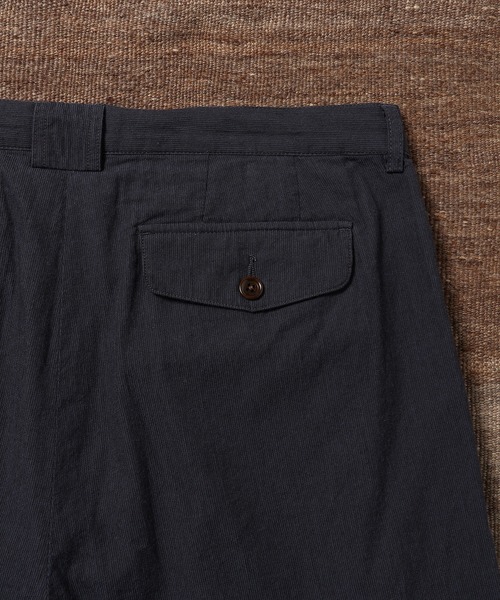 ADAM ET ROPE'(アダムエロペ)の「【WILD LIFE TAILOR】ライトピケ ワイドショーツ(その他パンツ・メンズ・ネイビー/ブラック系その他3・XL/L/M)」の5枚目の写真