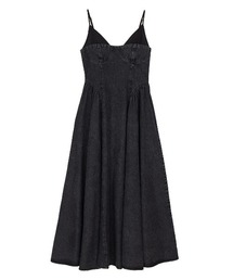 ワンピース DENIM BUSTIER DOCKING FLARE DRESS セール】DENIM BUSTIER DOCKING FLARE DRESS（ワンピース