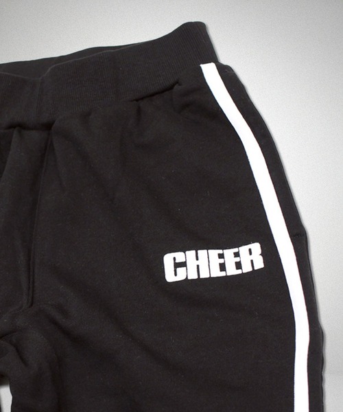 CHEER(チアー)の「ダブルラインスリムフィットスウェットパンツ(スウェットパンツ・レディース・ホワイト/ブラック・S/M/L/LL)」の10枚目の写真