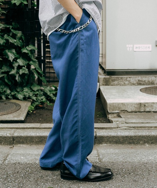 セール】Hand stitch slacks（スラックス）｜Subciety（サブサエティ