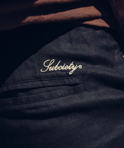 Subciety(サブサエティ)の「Hand stitch slacks(スラックス・メンズ・オリーブ/ブルー/ブラック・SMALL/MEDIUM/LARGE/X-LARGE)」の18枚目の写真