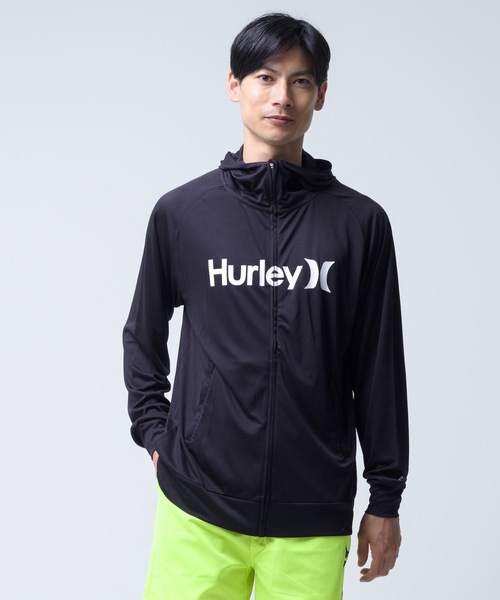 好きに Hurley/ハーレー】ラッシュジップパーカー 水着 ラッシュガード 水着・ラッシュガード