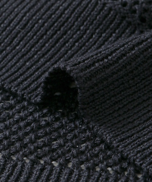 NEW ERA(ニューエラ)の「NEW ERA GOLF SHORT-SLEEVE MESH POLO(ポロシャツ・メンズ・ブラック・MEDIUM/LARGE)」の9枚目の写真
