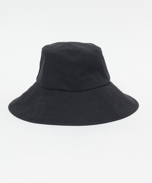 JEANASIS（ジーナシス）の「リボンツキツバヒロ HAT/459389（ハット・レディース・カーキ系/ブラック/ベージュ系その他・FREE）」の14枚目の写真