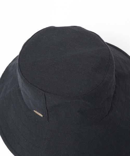 JEANASIS（ジーナシス）の「リボンツキツバヒロ HAT/459389（ハット・レディース・カーキ系/ブラック/ベージュ系その他・FREE）」の15枚目の写真